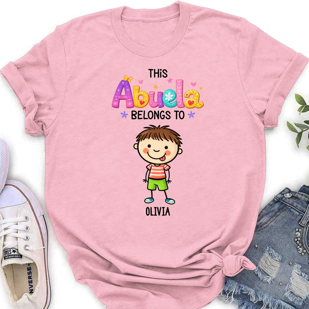 Custom Mother's Day Gift for Mom & Grandma • This Grandma Means The World - Personalized Shirt