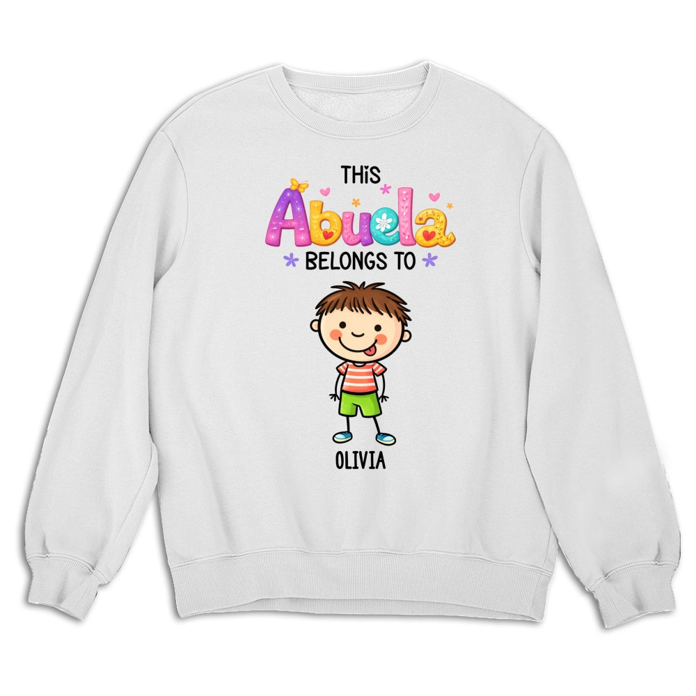Custom Mother's Day Gift for Mom & Grandma • This Grandma Means The World - Personalized Shirt