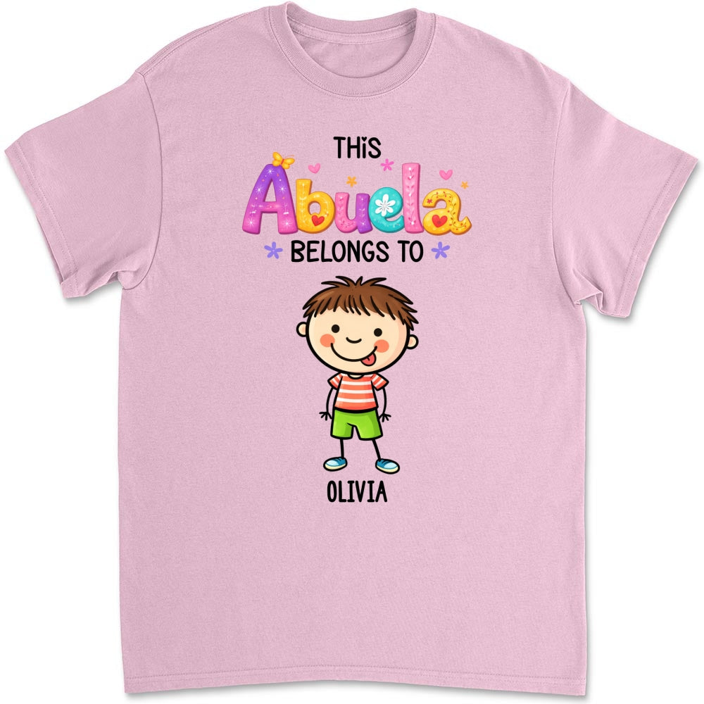 Custom Mother's Day Gift for Mom & Grandma • This Grandma Means The World - Personalized Shirt