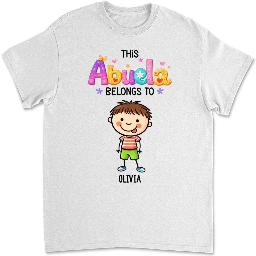 Custom Mother's Day Gift for Mom & Grandma • This Grandma Means The World - Personalized Shirt