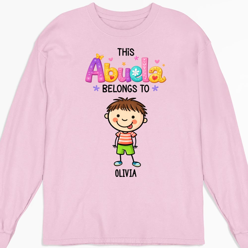 Custom Mother's Day Gift for Mom & Grandma • This Grandma Means The World - Personalized Shirt
