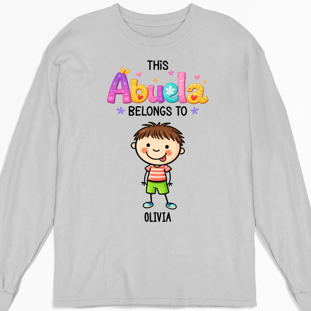 Custom Mother's Day Gift for Mom & Grandma • This Grandma Means The World - Personalized Shirt