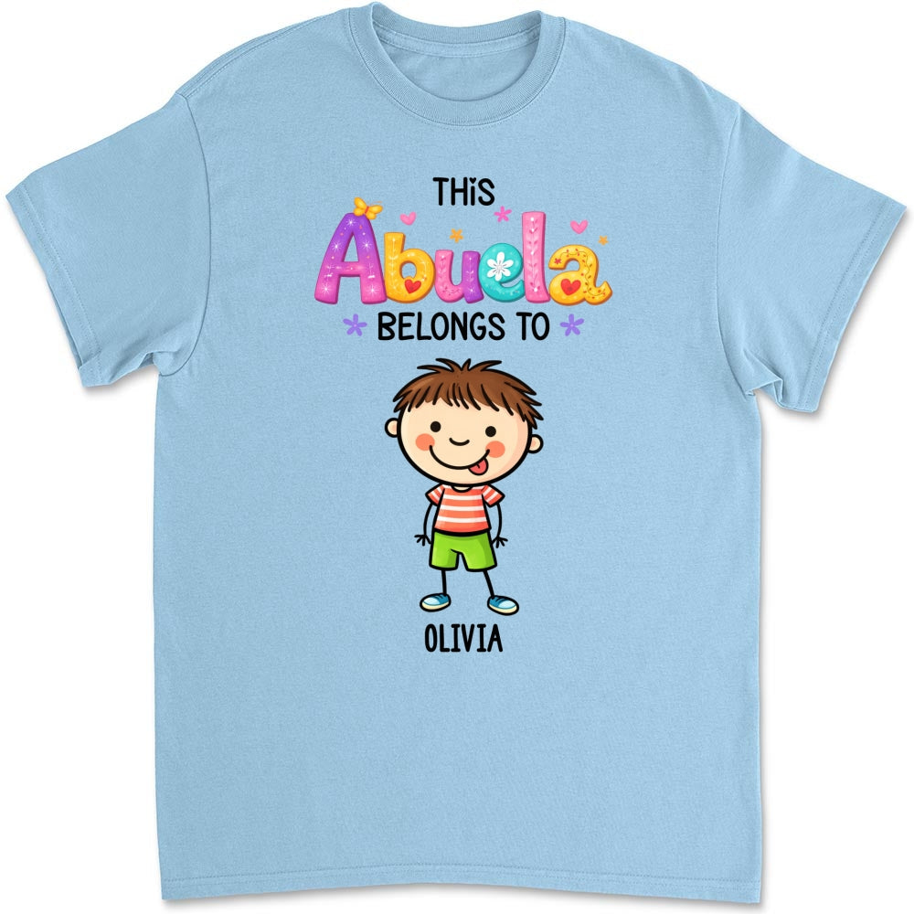 Custom Mother's Day Gift for Mom & Grandma • This Grandma Means The World - Personalized Shirt