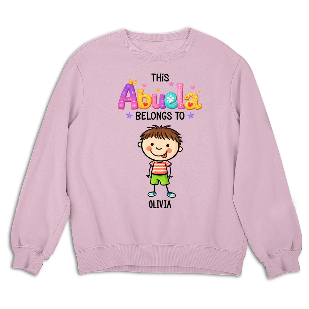 Custom Mother's Day Gift for Mom & Grandma • This Grandma Means The World - Personalized Shirt