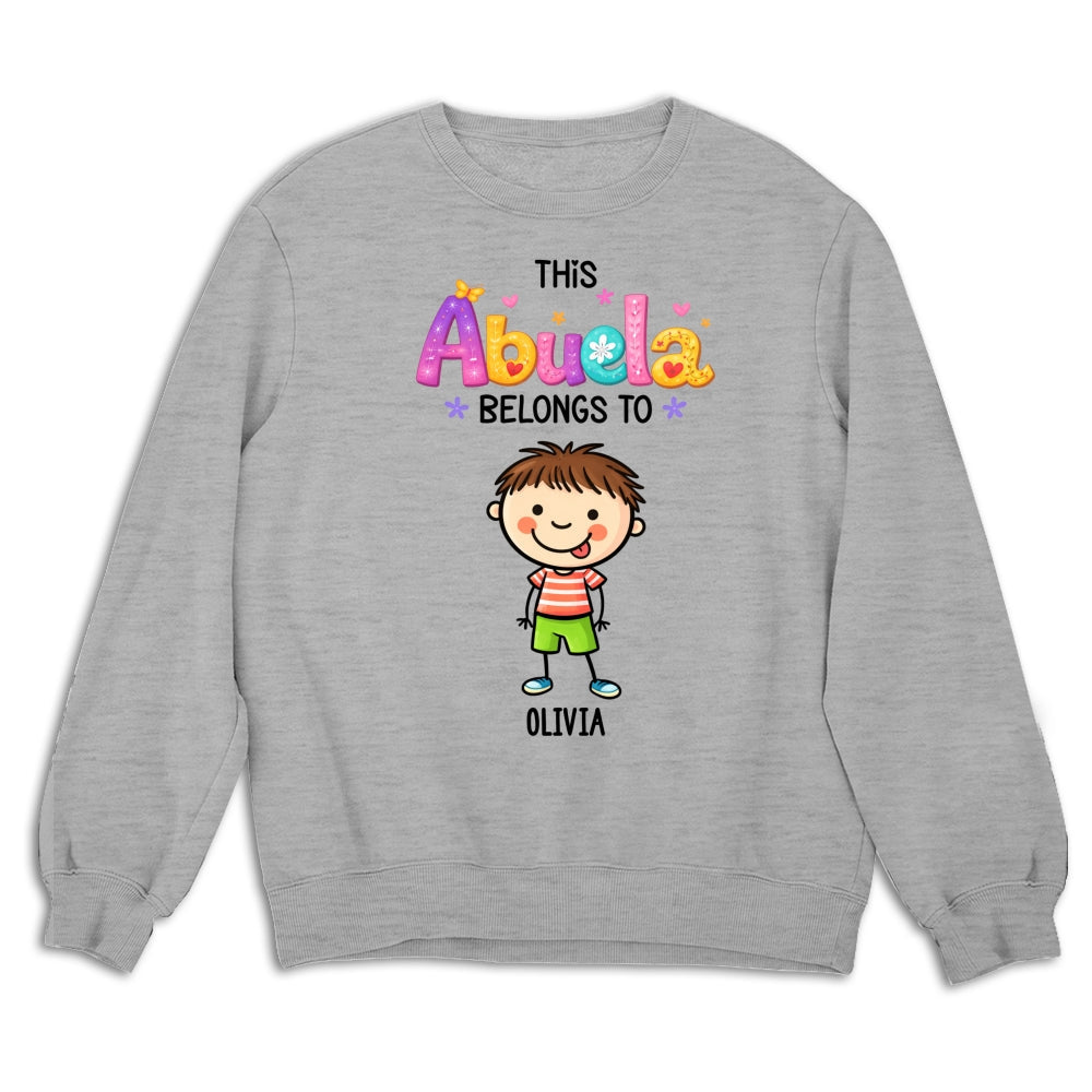 Custom Mother's Day Gift for Mom & Grandma • This Grandma Means The World - Personalized Shirt