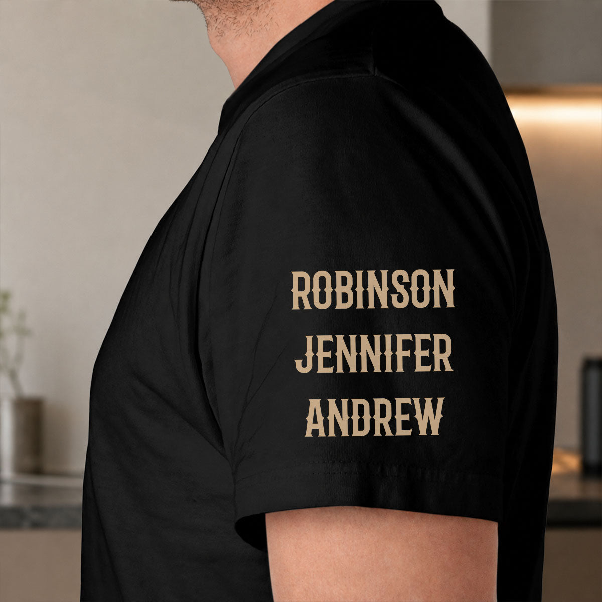 Custom Father's Day, Special Gift for Dad & Grandpa • Poison Tester - Personalized Shirt With Design On Sleeve