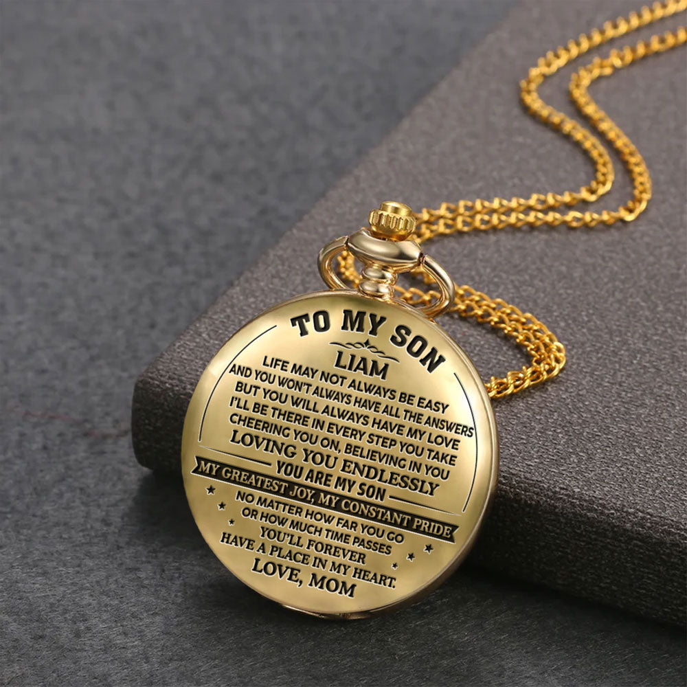 You Are My Pride - Personalized Pocket Watch