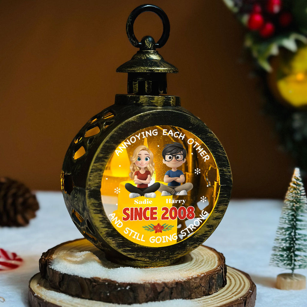 Custom Christmas Gifts for Loved Ones, Family Keepsake • Together Forever - Personalized Christmas Lantern