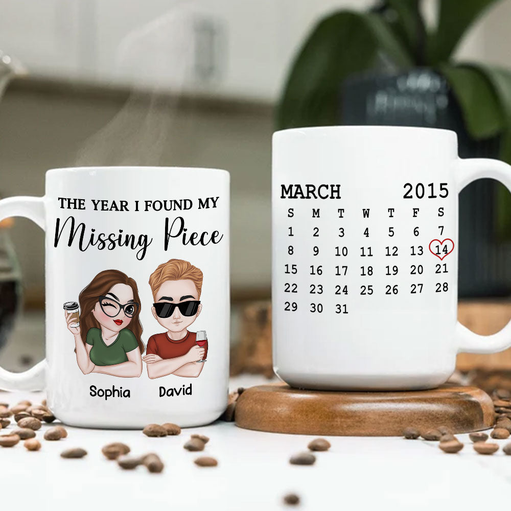 Custom Anniversary Keepsake Gifts For Couple • My Piece - Personalized Coffee Mug