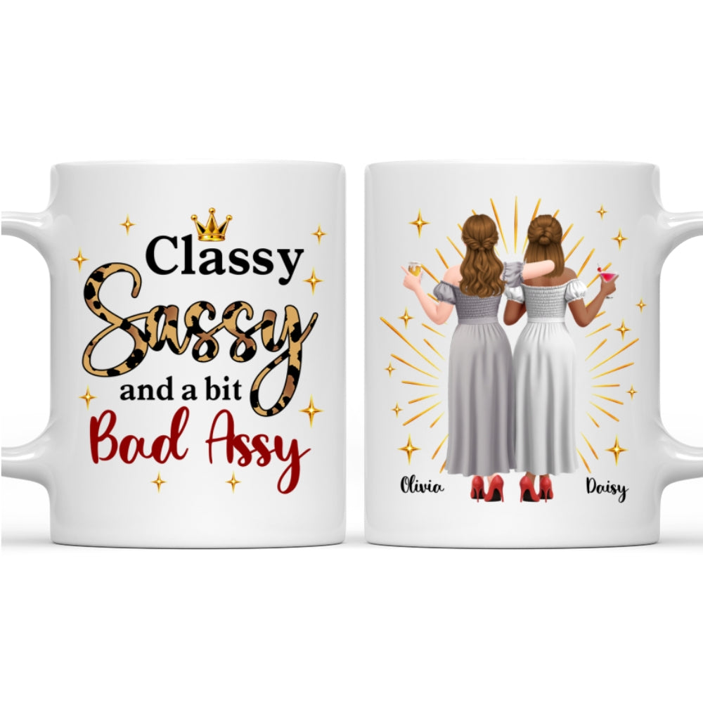 Classy Sassy Besties - Personalized Coffee Mug