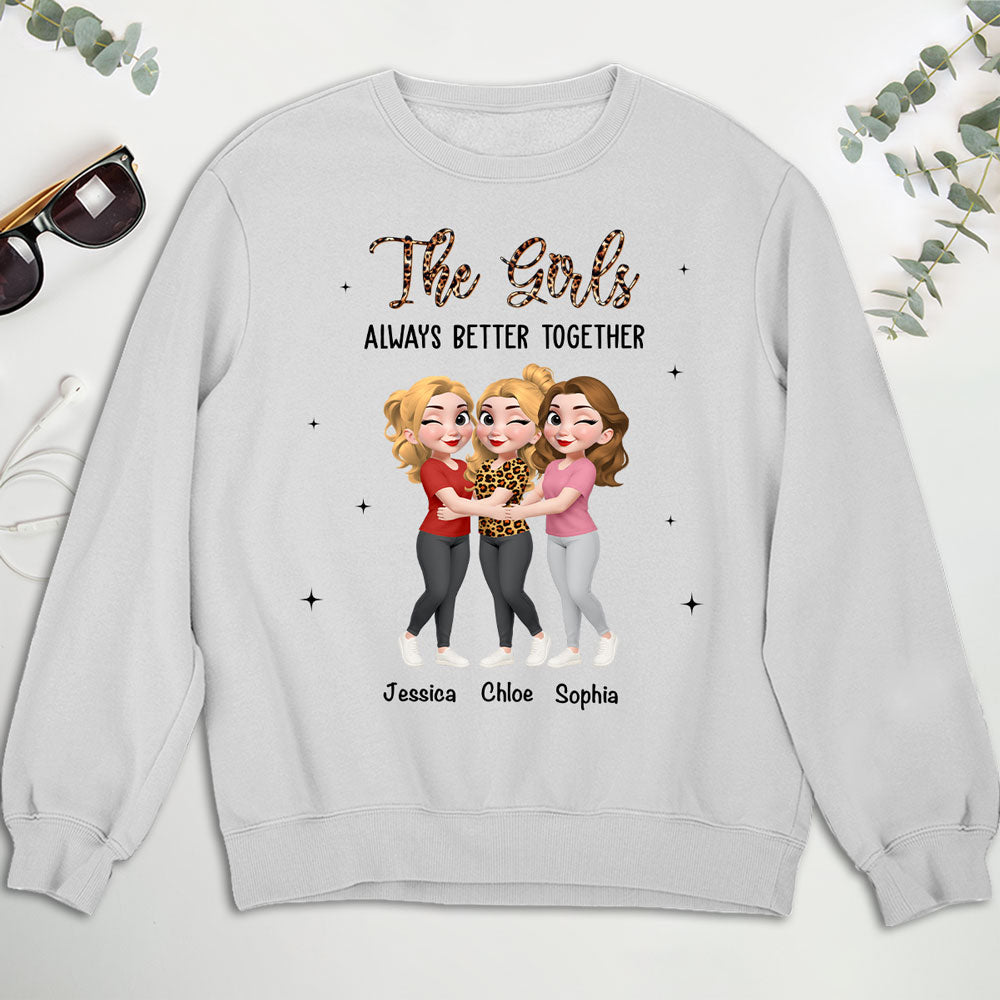 Custom Christmas & Birthday Gift For Sister • The Girls - Personalized Shirt