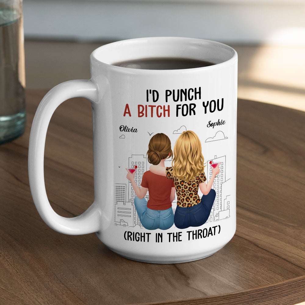 Custom Best Friend, Christmas & Birthday Friendship Keepsake Gift • I Will Do It - Personalized Coffee Mug