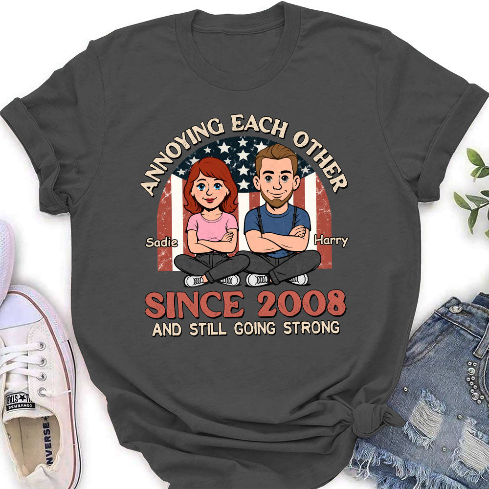 Custom Christmas Anniversary Keepsake Gifts For Husband • Love You Forever Freedom Ver - Personalized Shirt