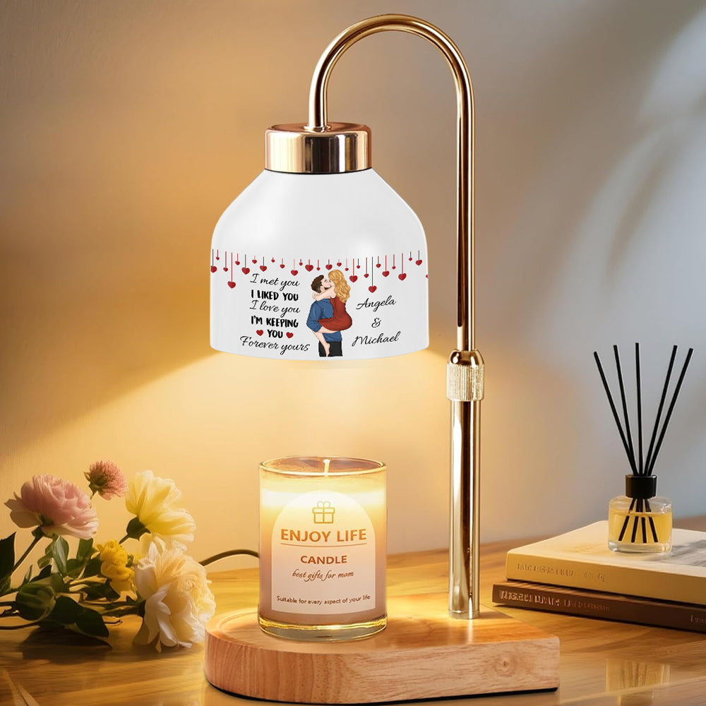 I Met You I Liked You - Personalized Candle Warmer Lamp