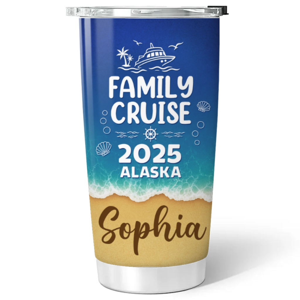 Family Cruise - Personalized Tumbler