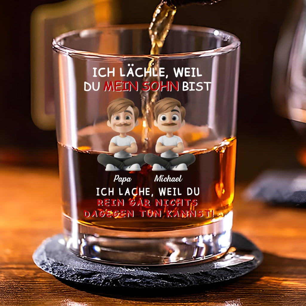 Für meinen Sohn – Personalisiertes Whiskyglas