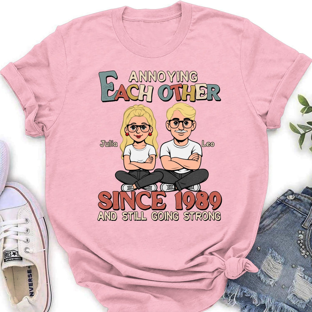 Custom Anniversary Keepsake Gifts For Couple • Love You Forever Version 2 - Personalized Shirt