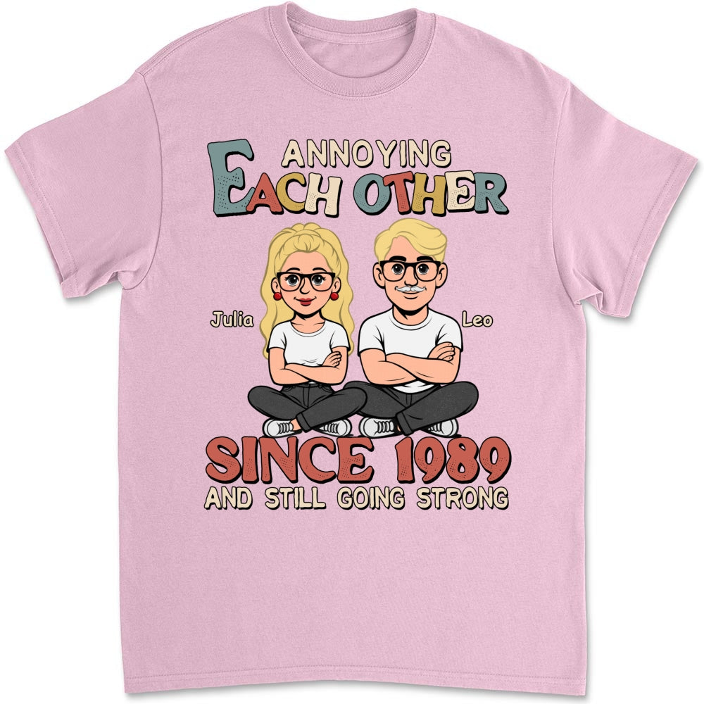 Custom Anniversary Keepsake Gifts For Couple • Love You Forever Version 2 - Personalized Shirt