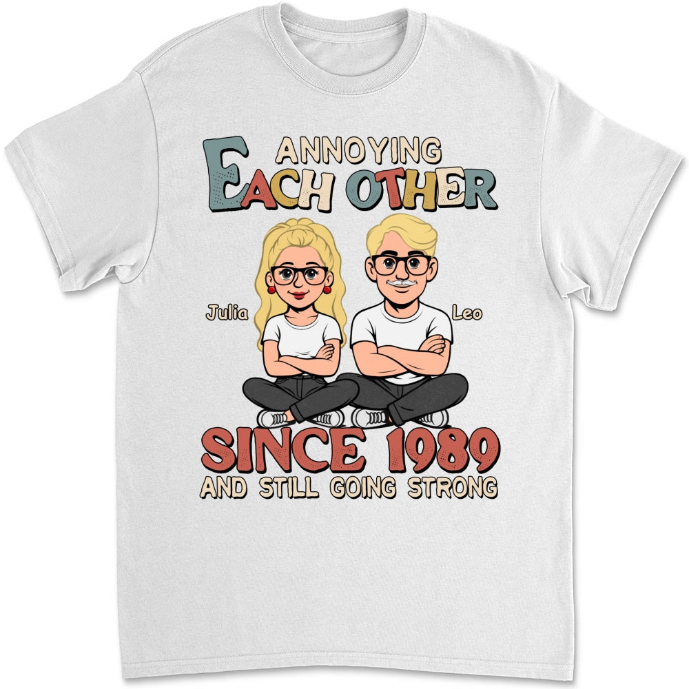 Custom Anniversary Keepsake Gifts For Couple • Love You Forever Version 2 - Personalized Shirt