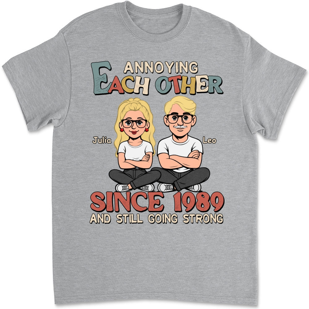 Custom Anniversary Keepsake Gifts For Couple • Love You Forever Version 2 - Personalized Shirt