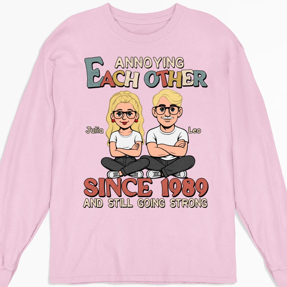 Custom Anniversary Keepsake Gifts For Couple • Love You Forever Version 2 - Personalized Shirt