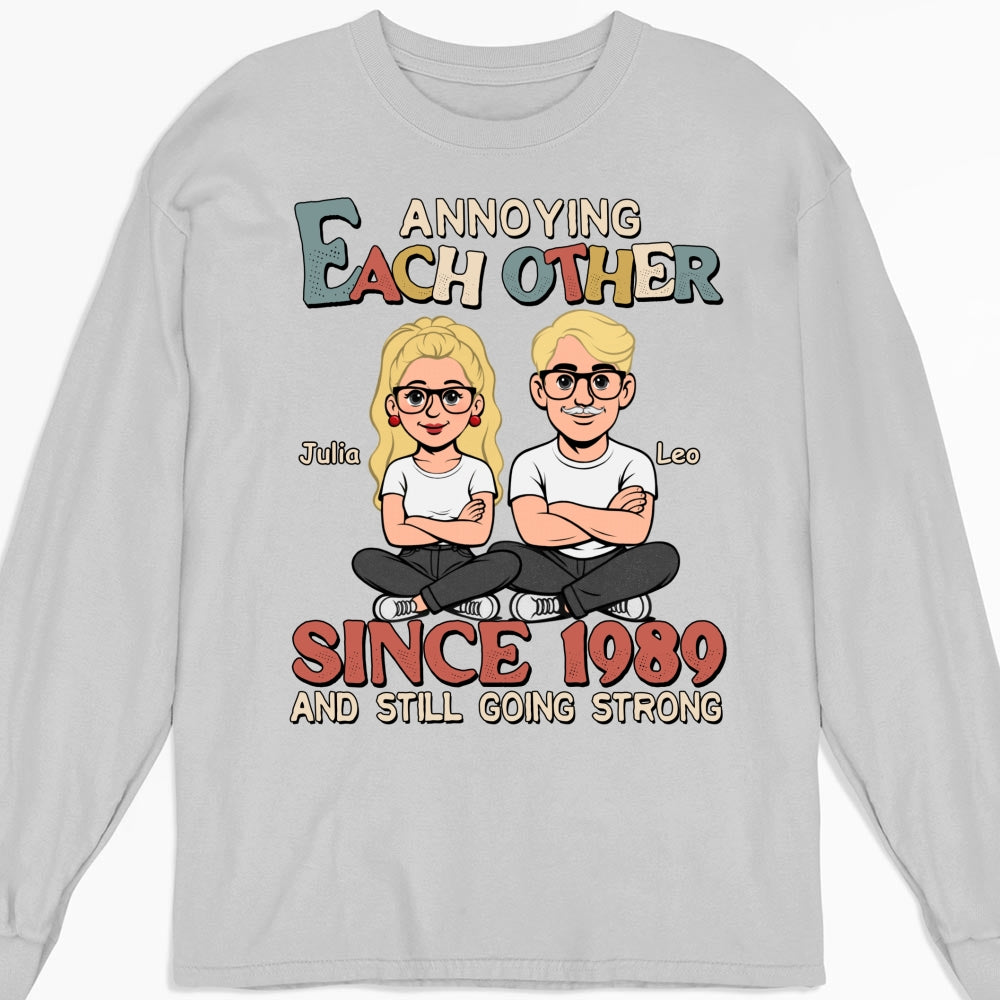 Custom Anniversary Keepsake Gifts For Couple • Love You Forever Version 2 - Personalized Shirt