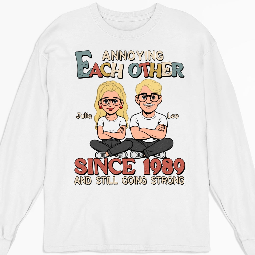 Custom Anniversary Keepsake Gifts For Couple • Love You Forever Version 2 - Personalized Shirt
