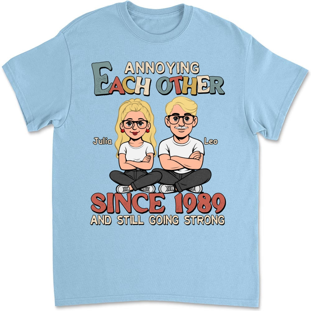 Custom Anniversary Keepsake Gifts For Couple • Love You Forever Version 2 - Personalized Shirt