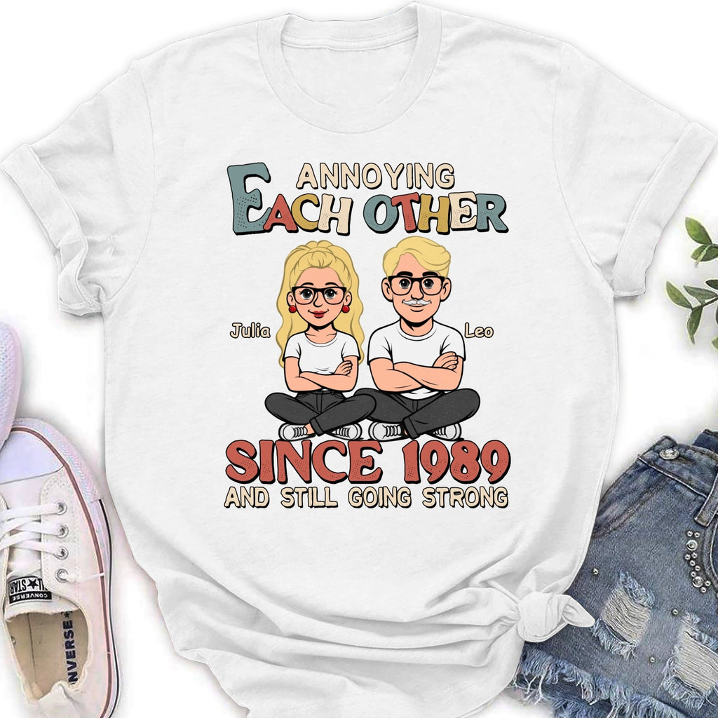 Custom Anniversary Keepsake Gifts For Couple • Love You Forever Version 2 - Personalized Shirt