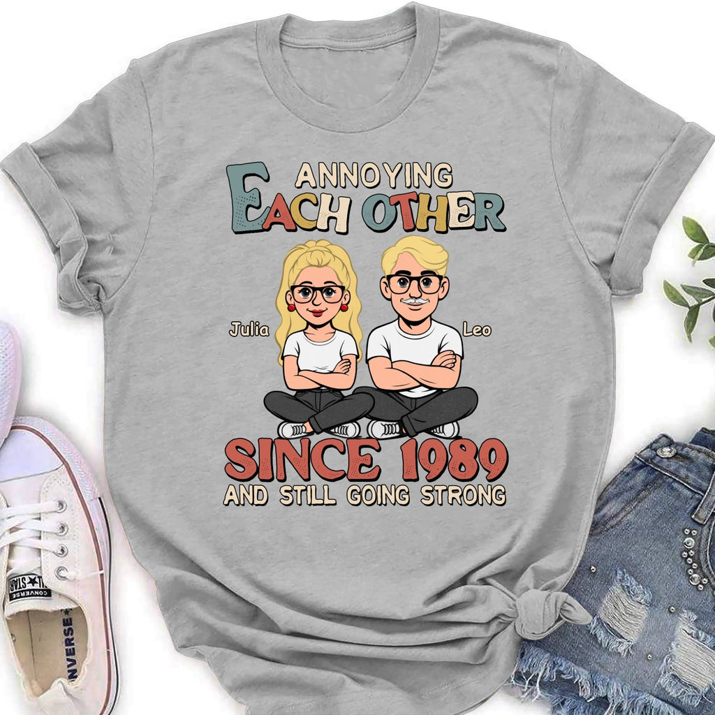 Custom Anniversary Keepsake Gifts For Couple • Love You Forever Version 2 - Personalized Shirt