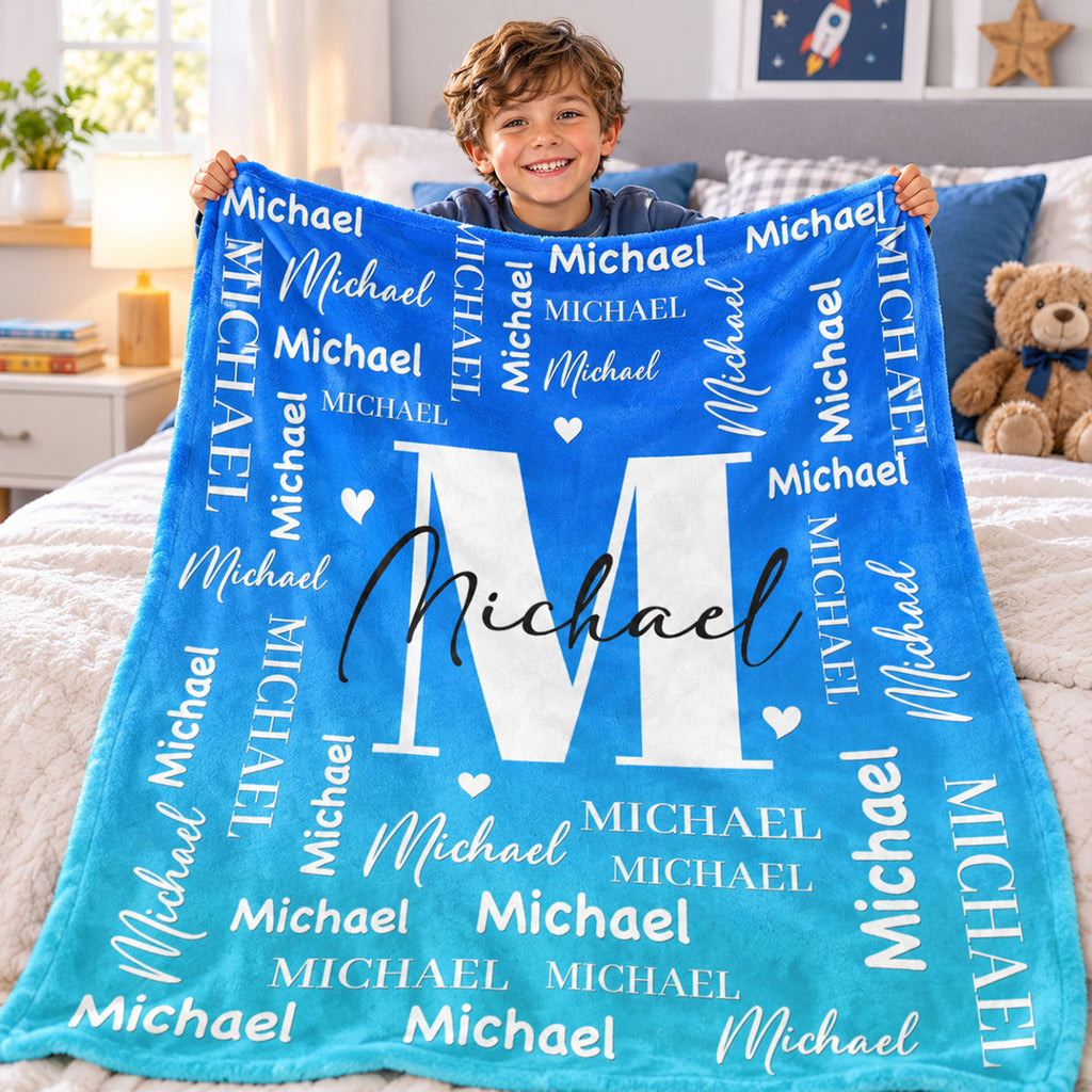 Sweet Little Names - Personalized Fleece Blanket