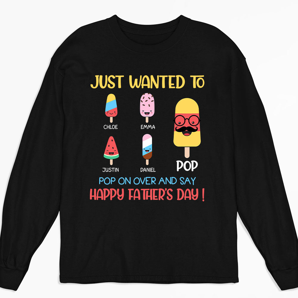 Custom Father's Day, Special Gift for Dad & Grandpa • You Are The Coolest Pop - Personalized Shirt