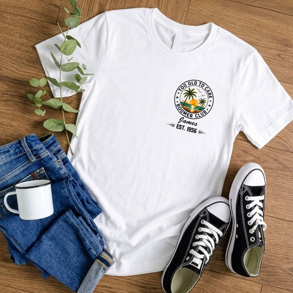 Custom Best Friend, Christmas & Birthday Friendship Keepsake Gift • My Give A Damn Is Broken - Personalized Shirt