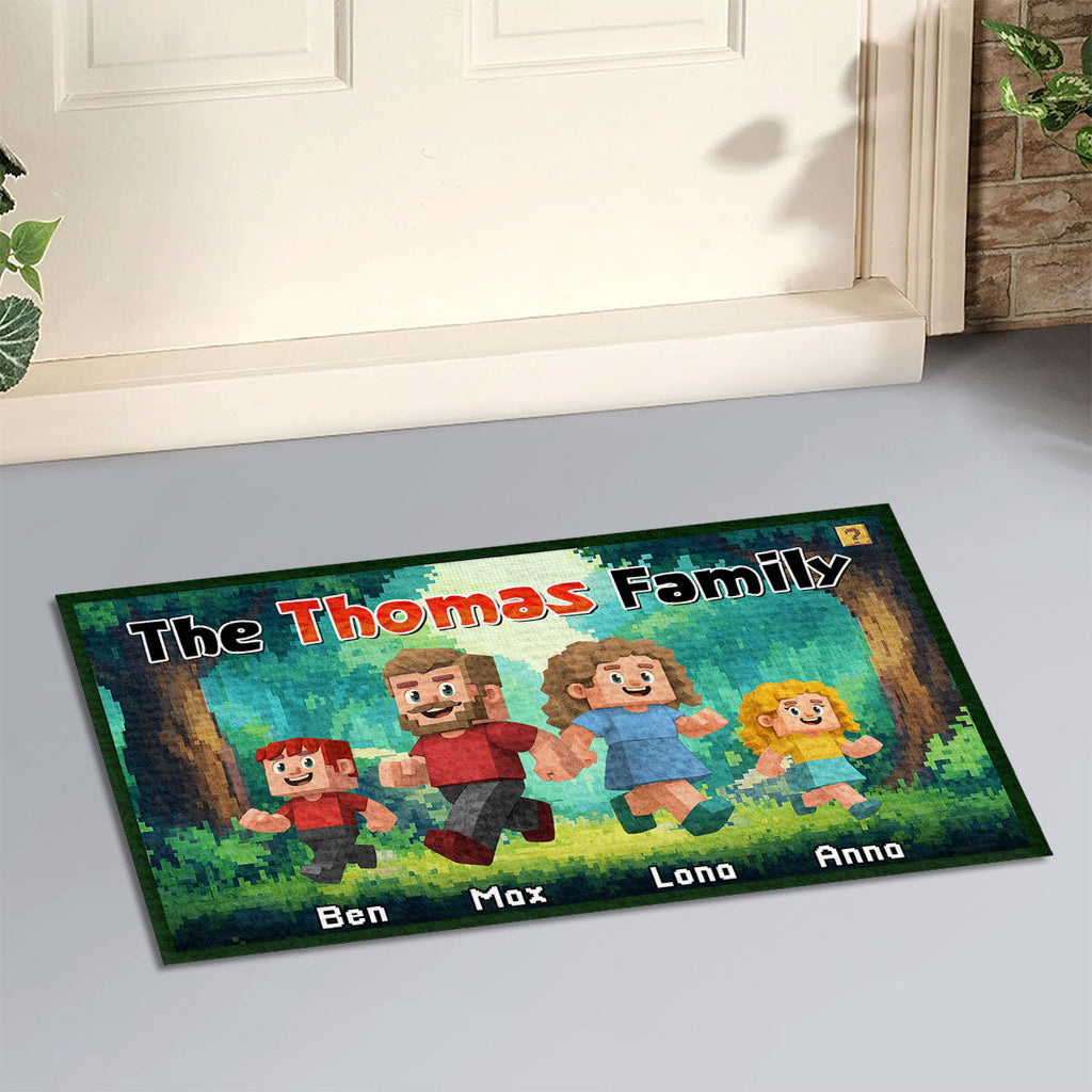 The Family - Personalized Doormat