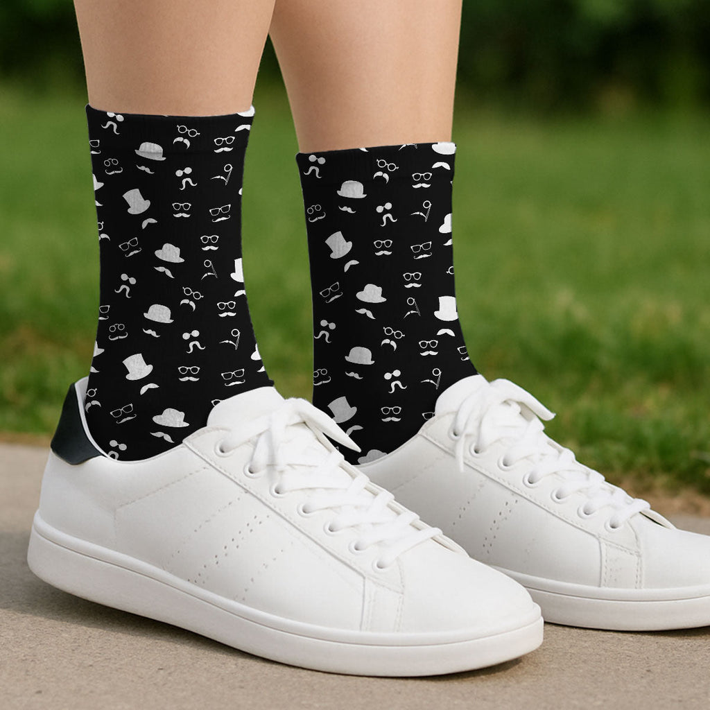Custom Unique Footwear, Christmas Birthday Gift For Him & Her • Certified Member Of Eye Rest - Personalized Crew Socks