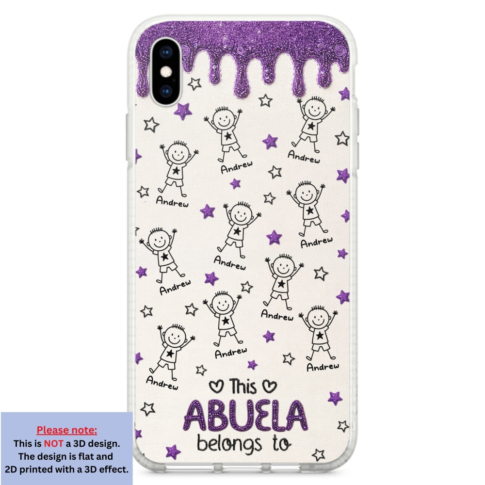 Handmade By Grandma - Personalized 3D Inflated Effect Phone Case
