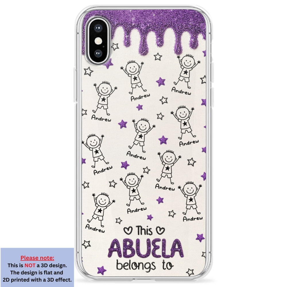 Handmade By Grandma - Personalized 3D Inflated Effect Phone Case