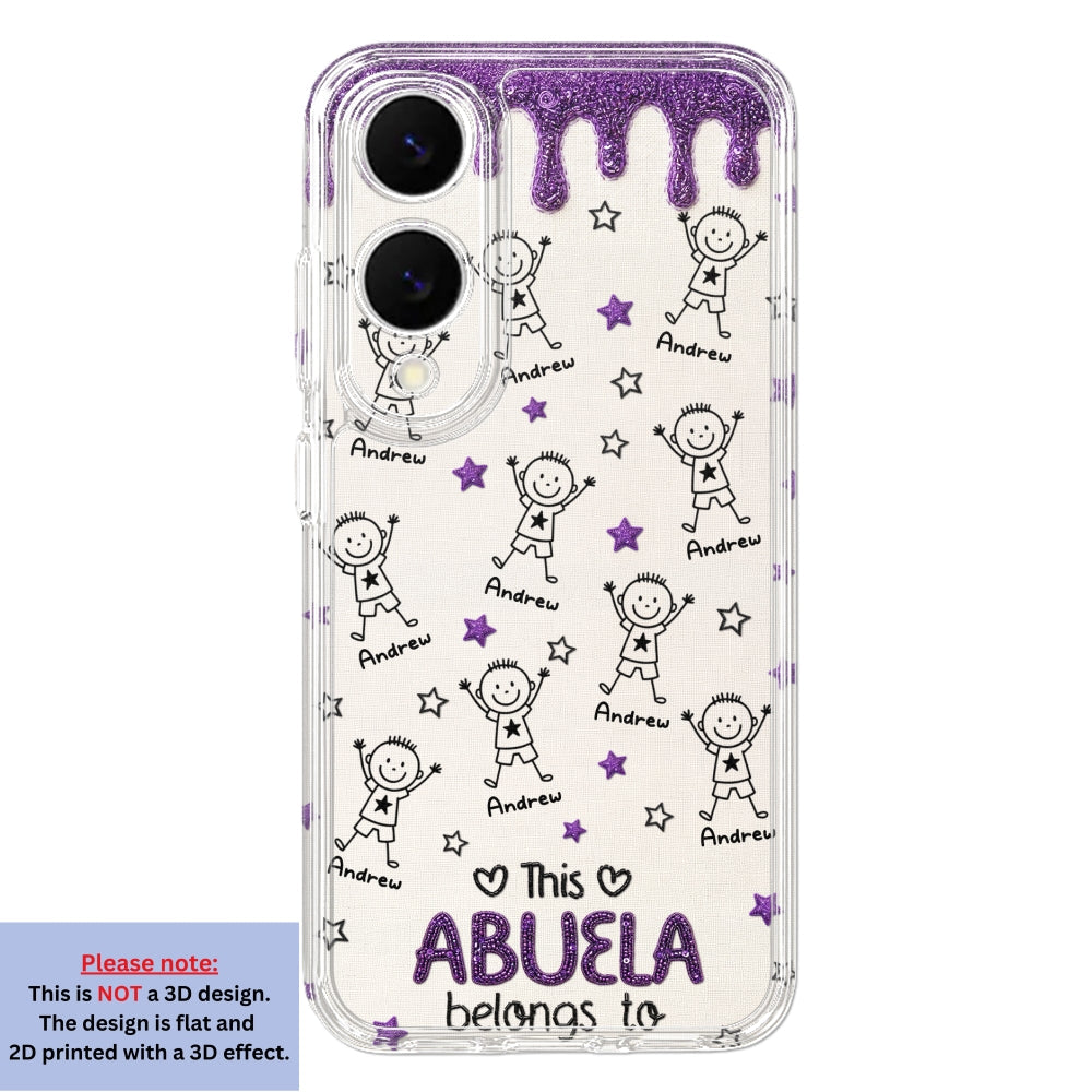 Handmade By Grandma - Personalized 3D Inflated Effect Phone Case
