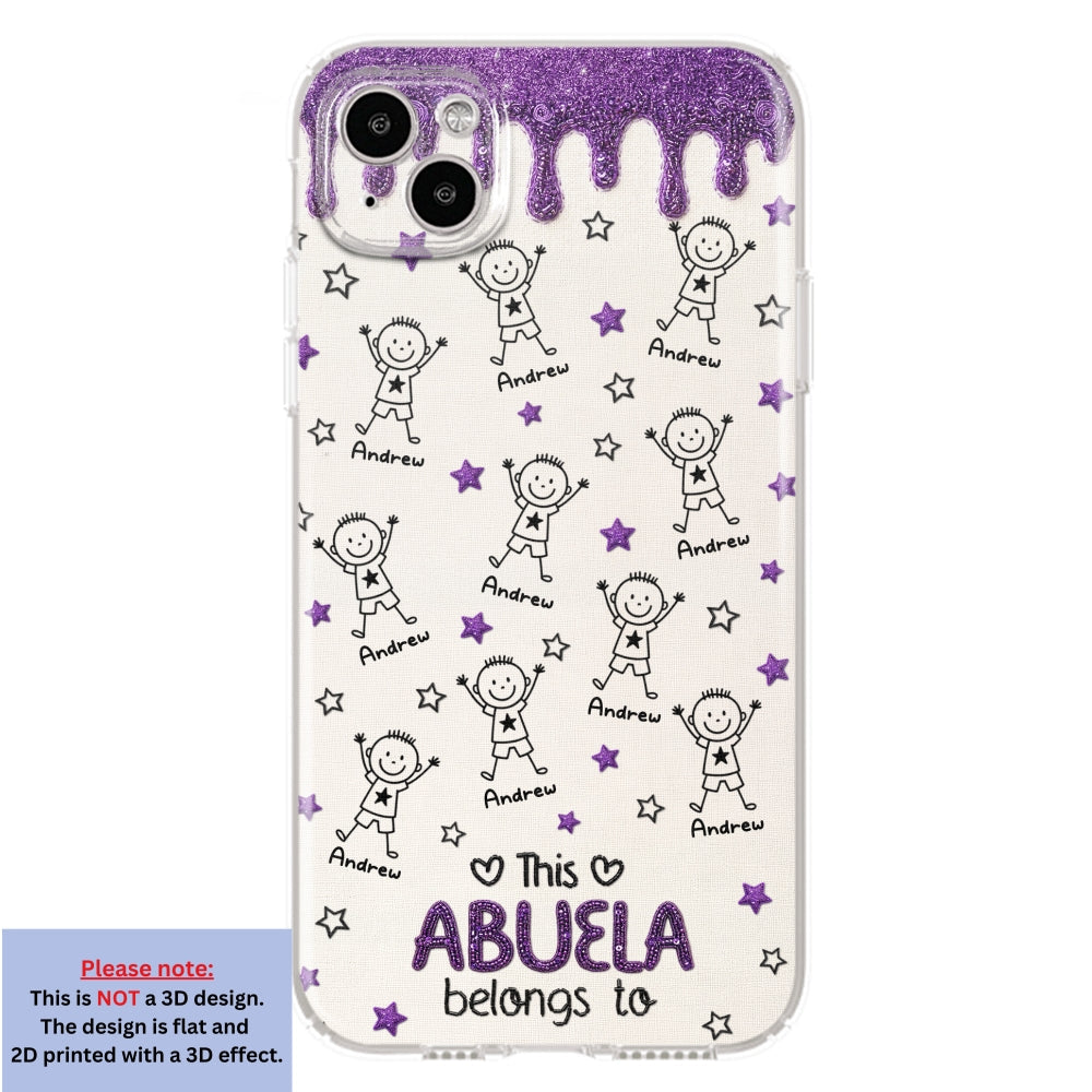 Handmade By Grandma - Personalized 3D Inflated Effect Phone Case