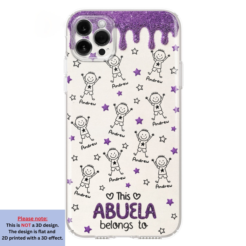 Handmade By Grandma - Personalized 3D Inflated Effect Phone Case