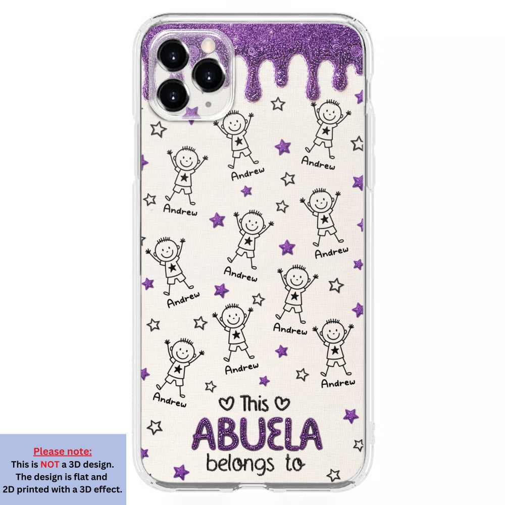 Handmade By Grandma - Personalized 3D Inflated Effect Phone Case