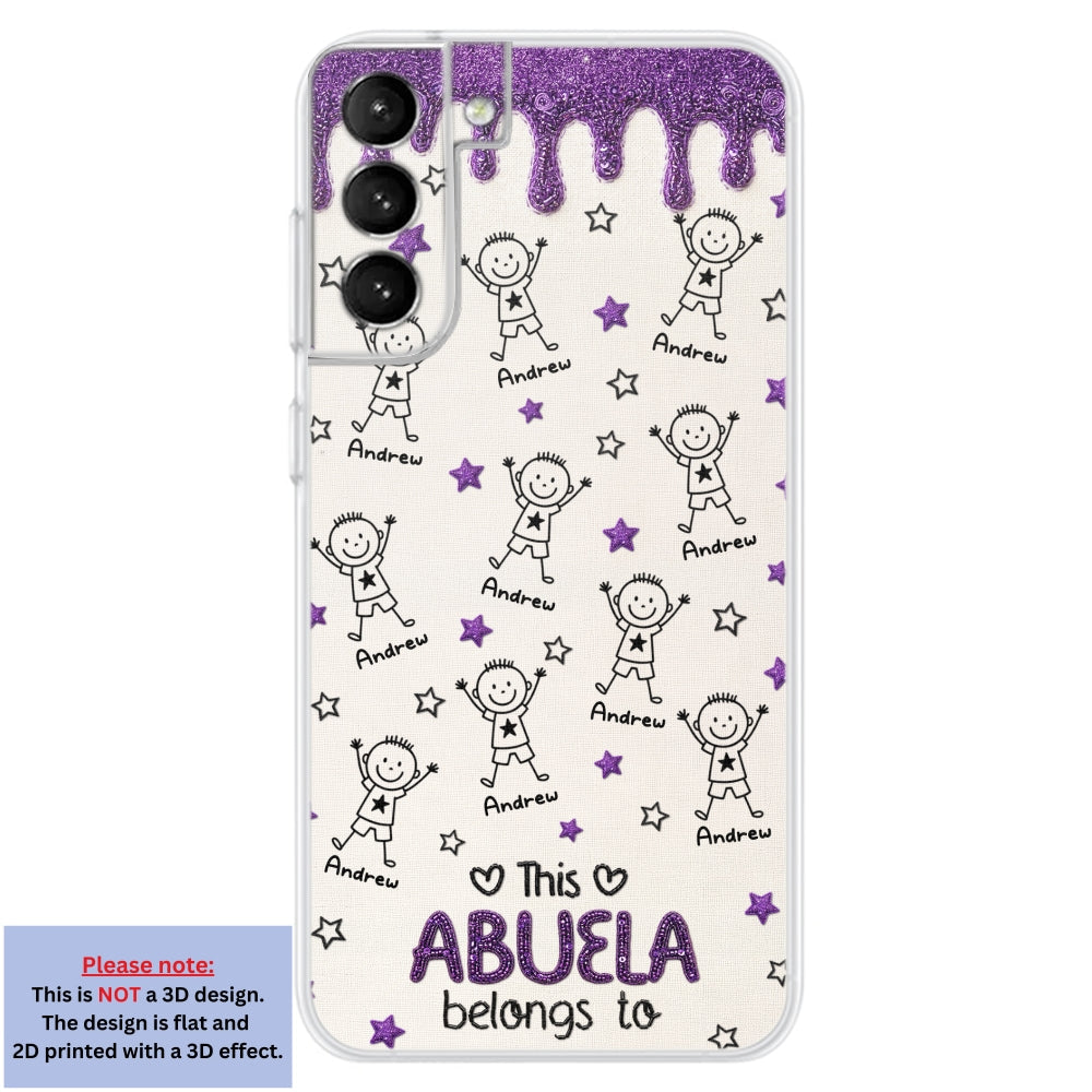 Handmade By Grandma - Personalized 3D Inflated Effect Phone Case
