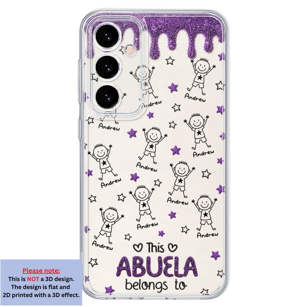 Handmade By Grandma - Personalized 3D Inflated Effect Phone Case