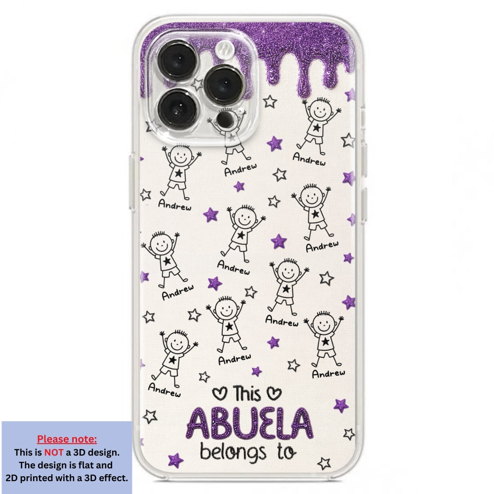 Handmade By Grandma - Personalized 3D Inflated Effect Phone Case