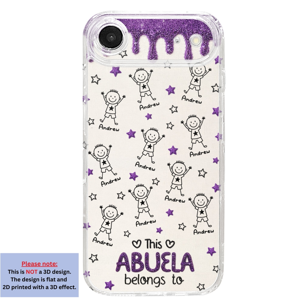Handmade By Grandma - Personalized 3D Inflated Effect Phone Case
