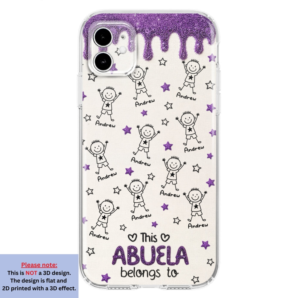Handmade By Grandma - Personalized 3D Inflated Effect Phone Case