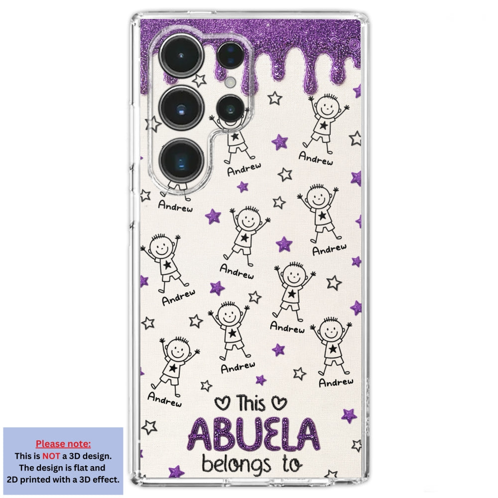 Handmade By Grandma - Personalized 3D Inflated Effect Phone Case