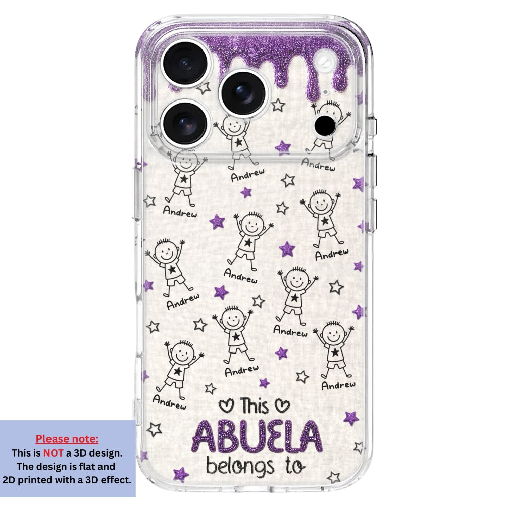 Handmade By Grandma - Personalized 3D Inflated Effect Phone Case
