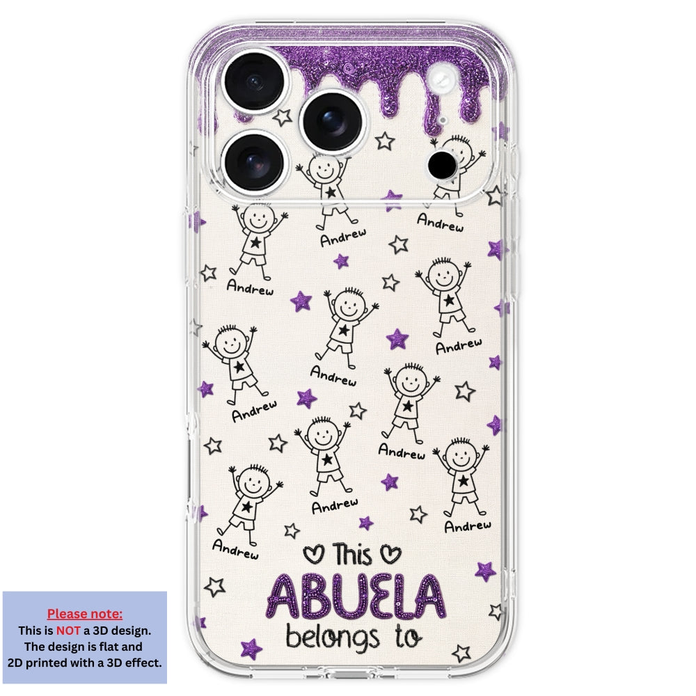 Handmade By Grandma - Personalized 3D Inflated Effect Phone Case