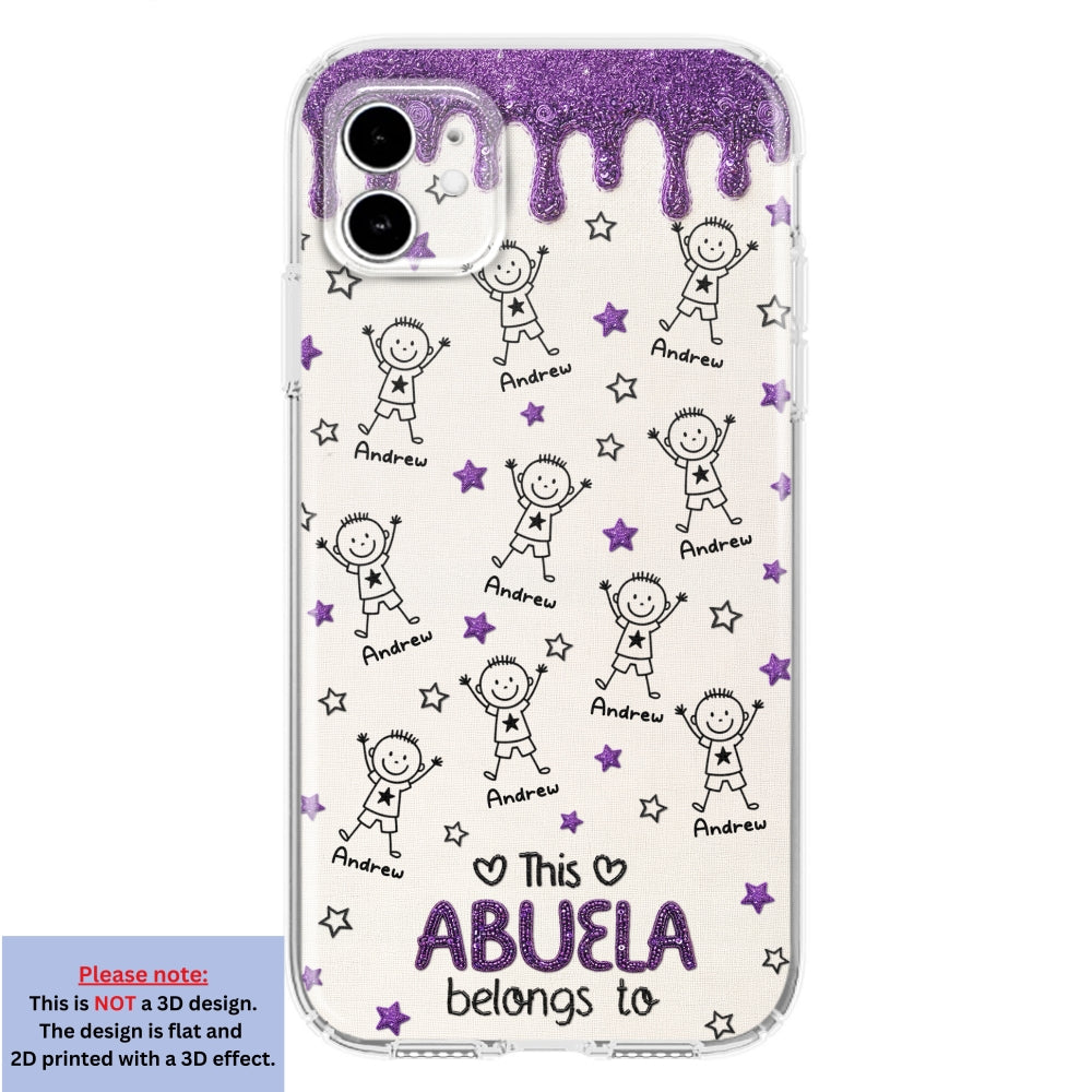 Handmade By Grandma - Personalized 3D Inflated Effect Phone Case